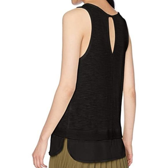 NWT J. Crew Keyhole Back Long Scoop Bottom Tank - Picture 2 of 3